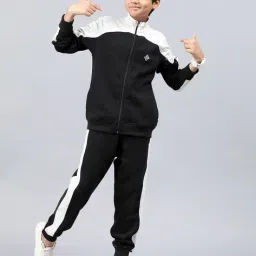 li'l tomatoes Boys Regular Fit Outdoor Tracksuit image 4
