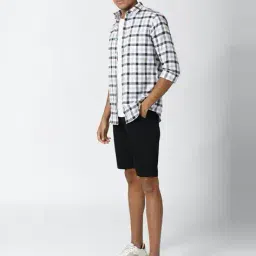 peter england Men Regular Fit Shorts image 4