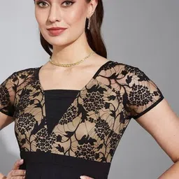 life with pockets Women Printed Bodycon Dress image 4