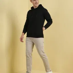 allen solly Men Regular Fit Hooded Sweatshirt image 4