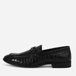 monte carlo Men Croc-Embossed Bit Loafers image 4