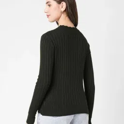kraus Women Ribbed Slim Fit Pullover image 4