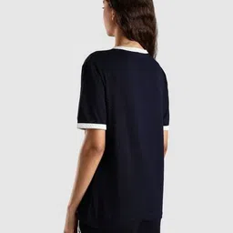 tommy hilfiger Logo Regular Fit Cotton T-Shirt image 4