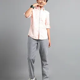 under fourteen only Boys Mid Rise Chinos image 4