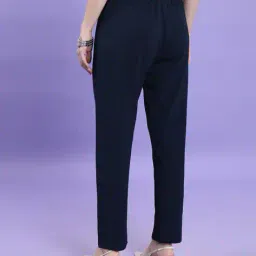 tokyo talkies Women Mid-Rise Slim Fit Trousers image 4