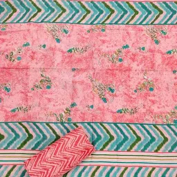 svaraa Women Embroidered Unstitched Dress Material image 4