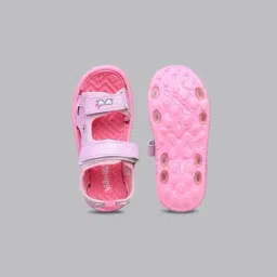 kidsville Girls Typographic Print Flat Sandals image 4