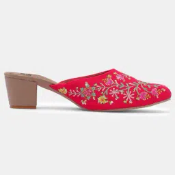 pairs4u Women Heeled Shoes with Canvas upper image 4