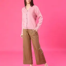 v-mart Women V-Neck Button-Down Cardigan image 4