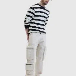 snitch Men Mid Rise Cargo Pants image 4