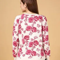 honey by pantaloons Women Floral Print Regular Fit Sweatshirt image 4