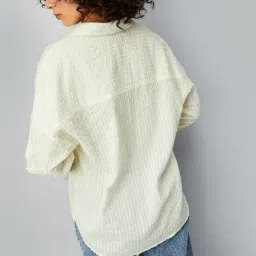 max Women Seersucker Shirt image 4
