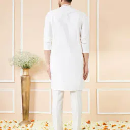 see designs Men Embroidery Long Kurta image 4