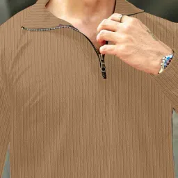 hk fashion Men Regular Fit Polo T-Shirt image 4