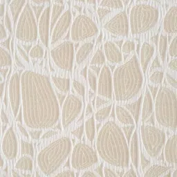hosta homes Cream Abstract Print Long Door Curtains image 4