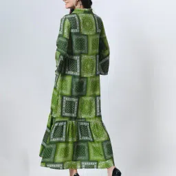 aaruvi ruchi verma Women Abstract A-line Dress image 4