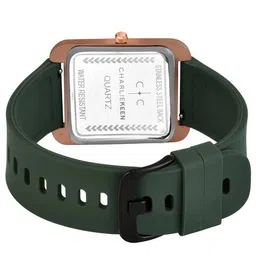 charliekeen CC-GSQ008-GRN-GRN Men Analogue Watch image 4