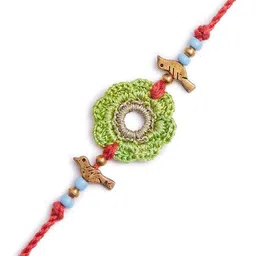 fabindia Tie-Up Floral Rakhi Set image 4