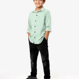 stud apparels Boys Self-design Regular Fit Shirt image 4