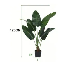 home bloom Decoration Artificial Banana Plants  image 4