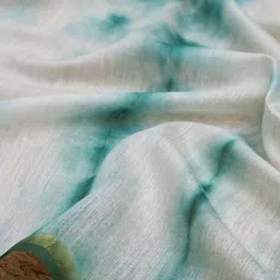 soch Women Tie & Dye Dupatta with Tassels image 4