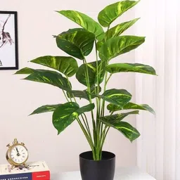 arick decor Artificial Miniature Silk Photosh Floor Plant with Pot image 4