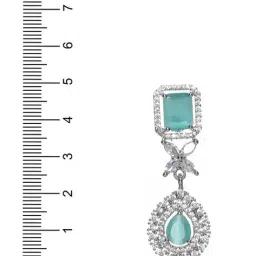 trink Women Stone-Studded Necklace & Earings Set image 4