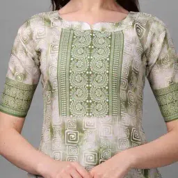 nyrika Women Self-design Straight Kurta Set image 4