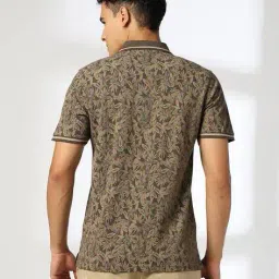 netplay Men Ultimate All-Over Print Slim Fit Polo T-Shirt image 4