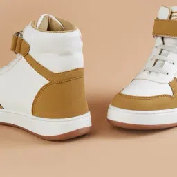 fame forever by lifestyle Boys Colourblock High-Top Lace-Ups Boots image 4