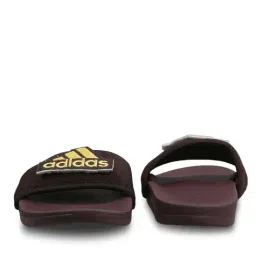 adidas Men Ploof Brand Embroidered Slides image 4