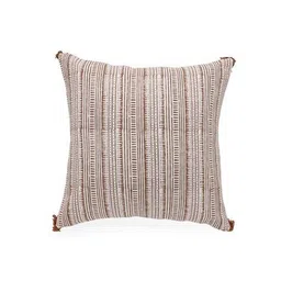 say Set of 2 Aztec Print Cotton Cushion Covers 18" x 18" image 4