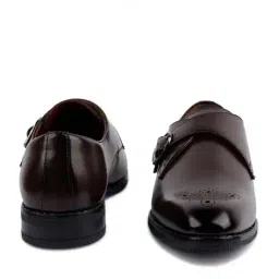 louis stitch Men Square-Toe Monks with Buckle Fastening image 4