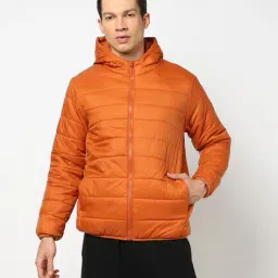 yousta Men Regular Fit Puffer Jacket image 4
