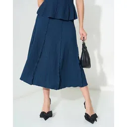 honey by pantaloons Women Pleated A-Line Skirt image 4