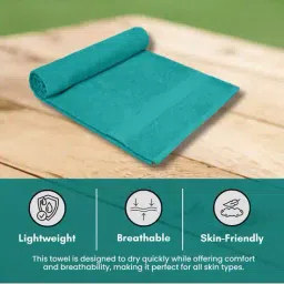 mafatlal Cotton Bath Towel 370 GSM Ultra Soft & High Absorbency image 4