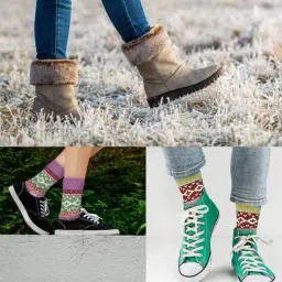 sockscarving Men Graphic Socks image 4