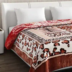 monte carlo Floral Print Queen-Size Winter Blanket image 4