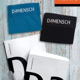damensch Men Pack of 2 Briefs with Elasticated Waist image 4