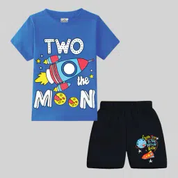 kuchipoo Boy Pack of 3 Graphic Print Shorts & T-Shirts image 4