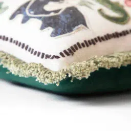 gulmohar lane Printed Rectangular Cushion Cover 8" x14" image 4