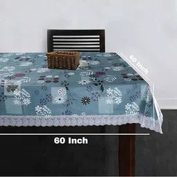 cread craft 4-Seater Printed Anti-Slip Table Cover image 4