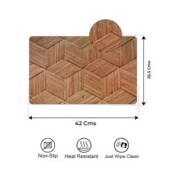 cread craft Dinning Table Printed Placemats Set   image 4