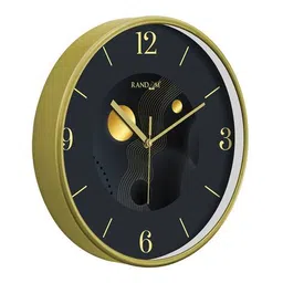 random Printed Round-Shaped Wall Clock image 4