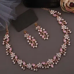 brado jewellery Women Fusion Necklace And Earrings Set image 4