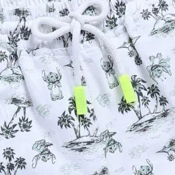 biskid Girls Regular Fit Flat Front Floral Print Shorts image 4