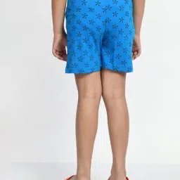 pixie n prince Pack of 3 Girls Floral Print Regular Fit Shorts image 4