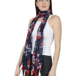 stole villa Pack of 2 Women Cotton Printed Scarf  image 4