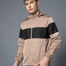 u.s. polo assn. Men Coloublock Regular Fit Zip-Front Hooded Jacket image 4