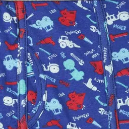 lux cozi Boys Pack of 8 Graphic Print Boxer Briefs image 4